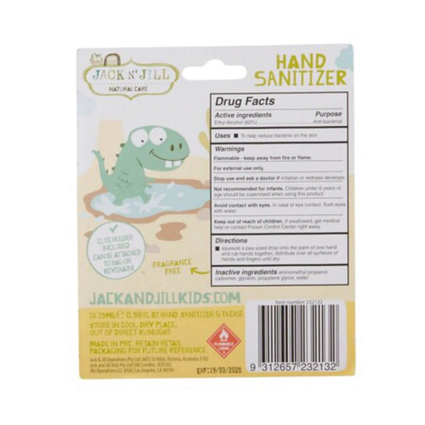 Jack N’ Jill Hand Sanitizer Duo | Dinosaur