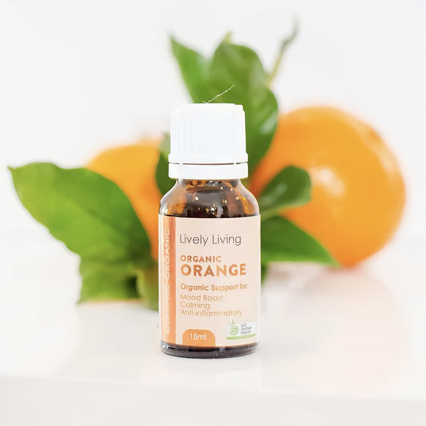 Lively Living 15ml Organic Essential Oil | Orange
