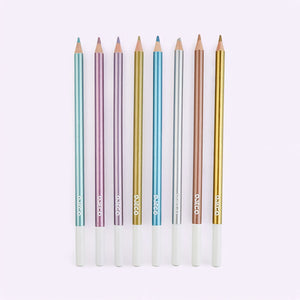 Djeco Metallic Pencils | Pack of 8