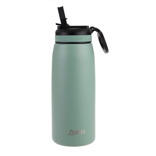 Oasis 780ml Insulated Drink Bottle | Sage Green