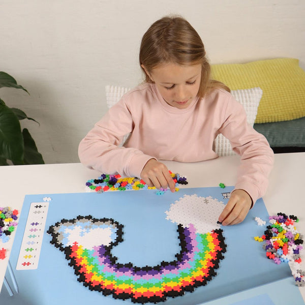 Plus-Plus Puzzle by Number Rainbow | 500 Pieces ⭐️