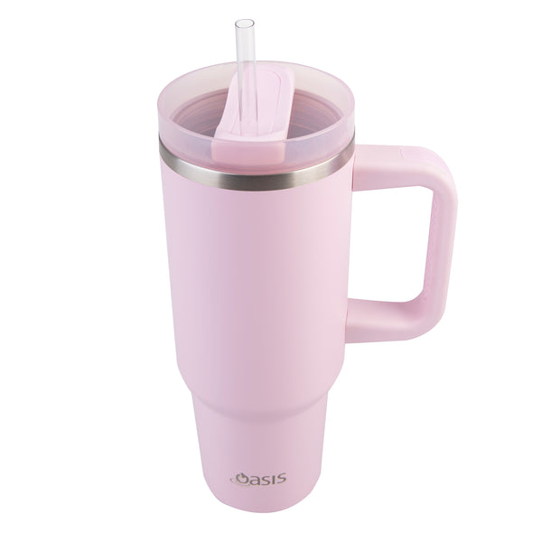 Oasis 1.2lt Insulated Commuter Travel Tumbler | Pink