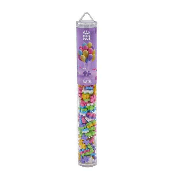 Plus-Plus Pastel Mix Tube | 100 Pieces ⭐️