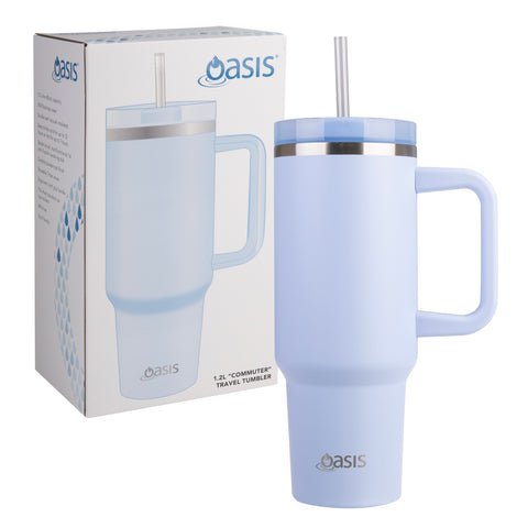 Oasis 1.2lt Insulated Commuter Travel Tumbler | Periwinkle