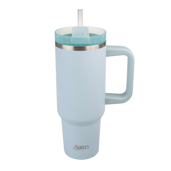 Oasis 1.2lt Insulated Commuter Travel Tumbler | Sea Mist ⭐️