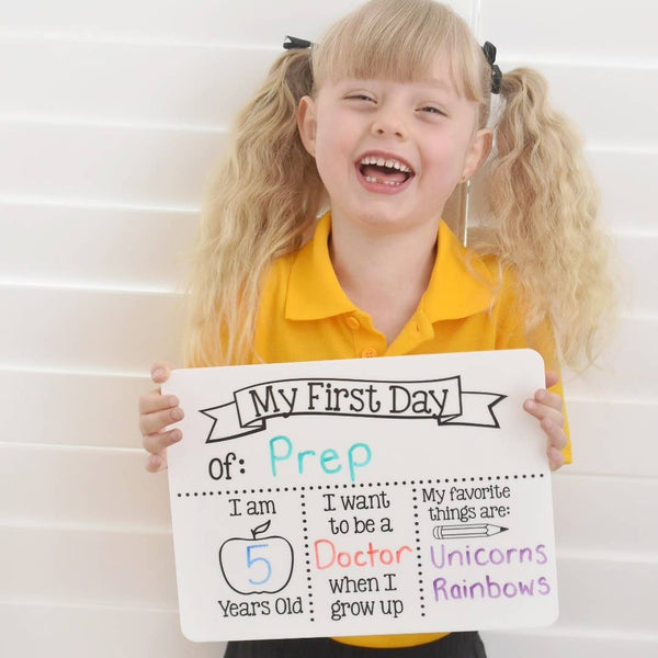 First Day of School Reusable Milestone Board ⭐️