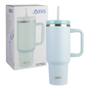 Oasis 1.2lt Insulated Commuter Travel Tumbler | Sea Mist