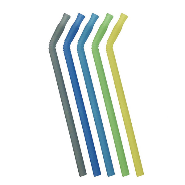 b.box Reusable Silicone Straw Set | Pool Party ⭐️