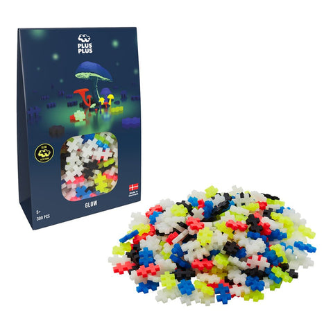 Plus Plus Glow Mix | 300 Pieces