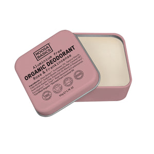 Noosa Basics 50g Organic Deodorant Cream | Rose & Frankincense