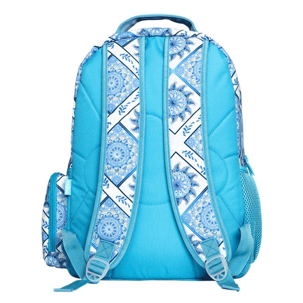 Spencil Big Kids School Backpack | Boho Blue ⭐️