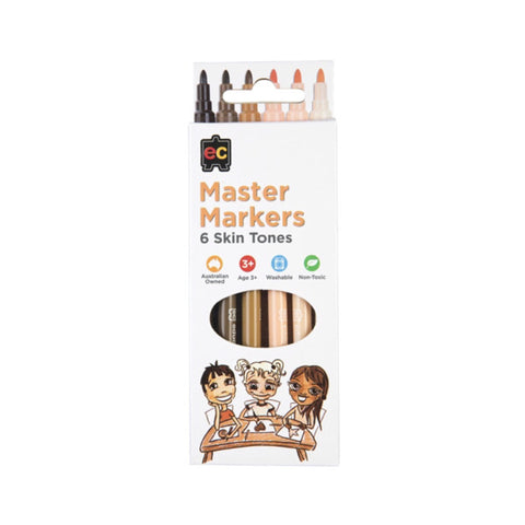 Skin Tone Markers | Pack of 6