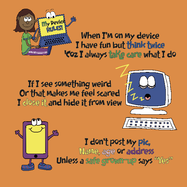 Awareness Book | My Device Rules (Paperback) ⭐️