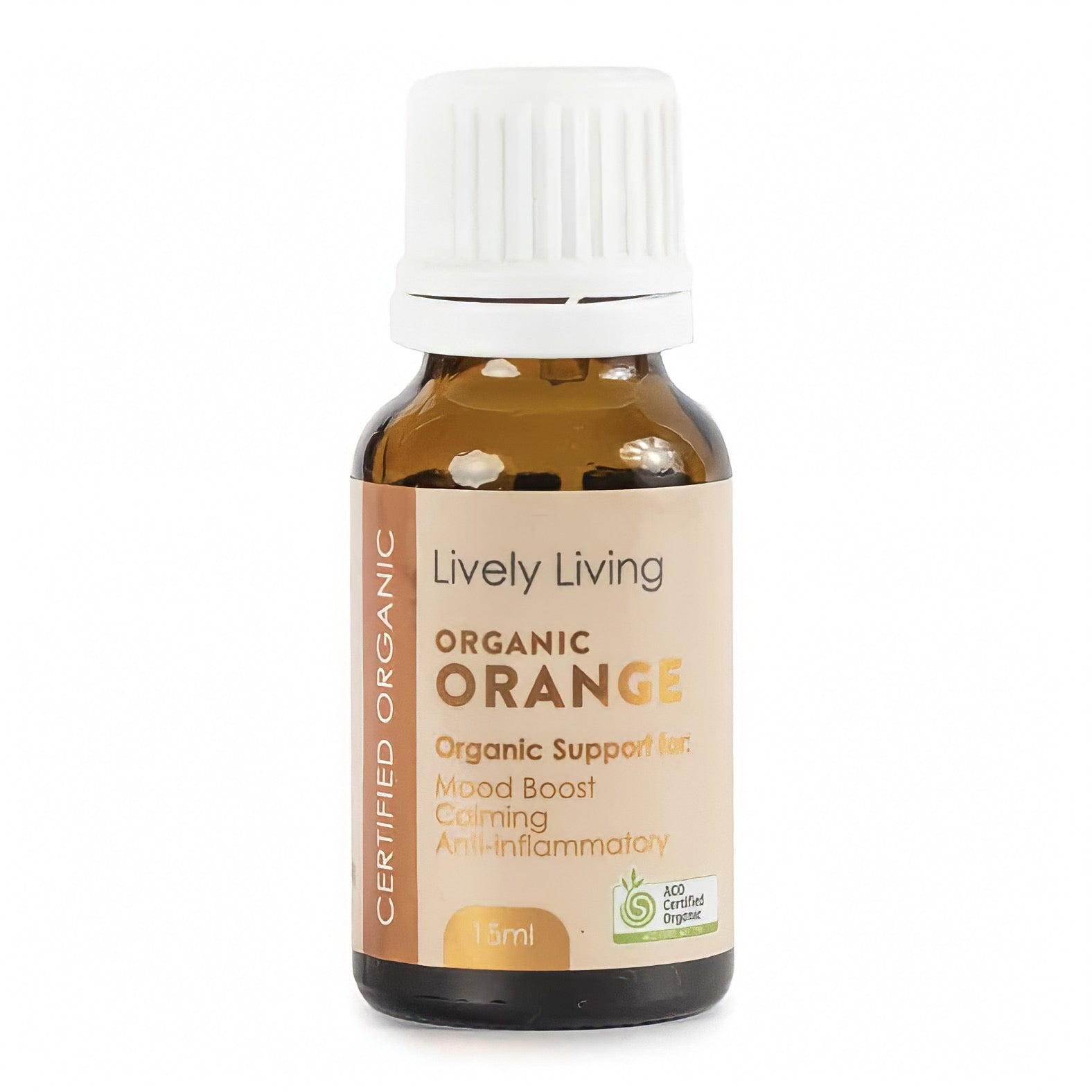 Lively Living 15ml Organic Essential Oil | Orange