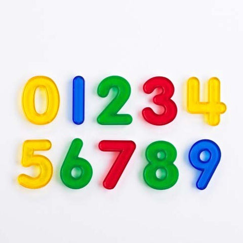 Transparent Numbers | 10 Piece Set