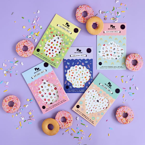 No Nasties Kids Nail Stickers (Various Designs) ⭐️