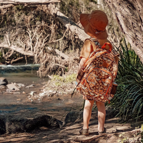 The Young Folk Collective Water Resistant Backpack | Whimsical Woodland
