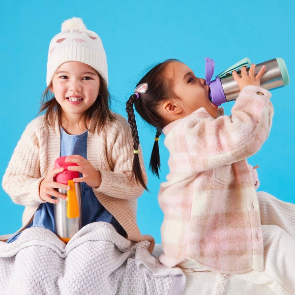 b.box Insulated 500ml Sports Spout Drink Bottle | Strawberry Shake ⭐️