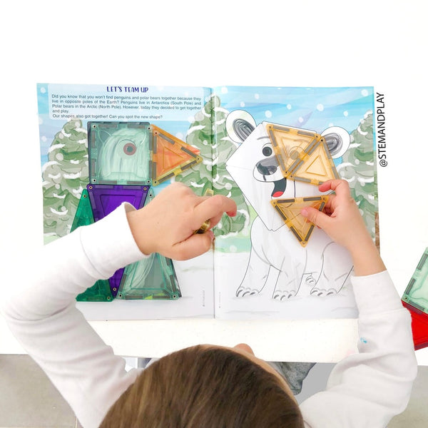MAGBLOX® Magnetic Tiles | Activity Book ⭐️