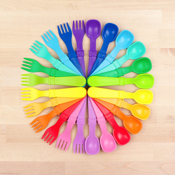 Re-Play Recycled Fork & Spoon Set | 2 pieces