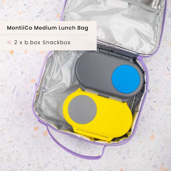 MontiiCo Medium Insulated Lunch Bag + Ice Pack | Petals