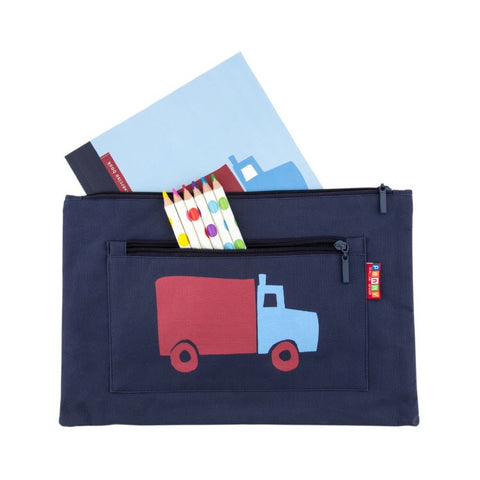 Penny Scallan Pencil Case & Stationery Set | Trucks