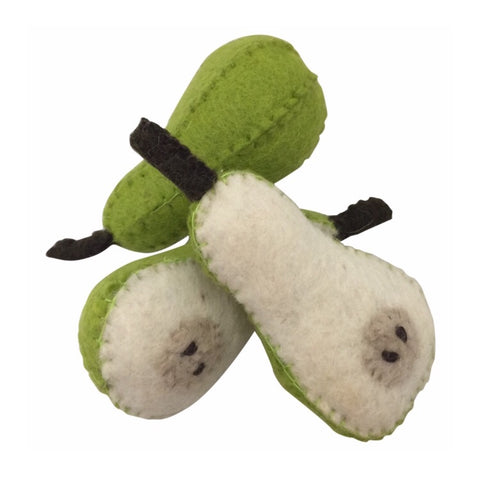 Papoose Toys® Handmade Fruit | 3pc Pears