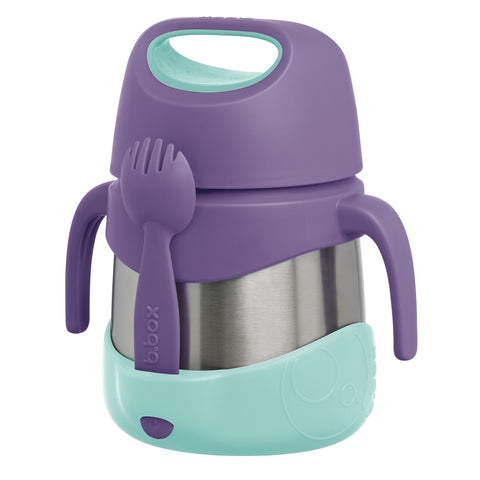 b.box Insulated 335ml Food Jar | Lilac Pop