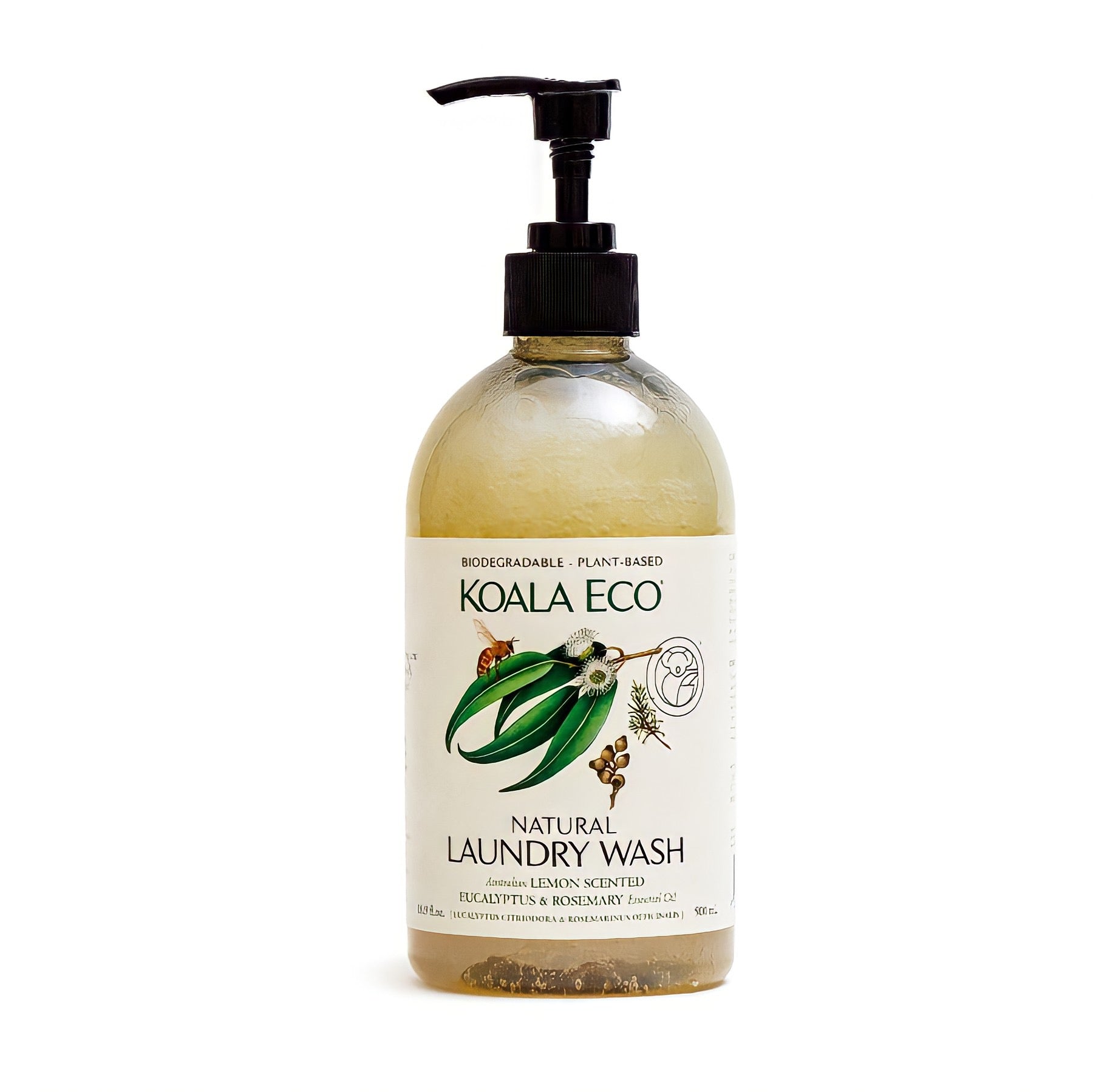 Koala Eco 500ml Lemon Scented Eucalyptus & Rosemary Laundry Wash