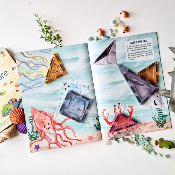 MAGBLOX® Magnetic Tiles | Activity Book ⭐️