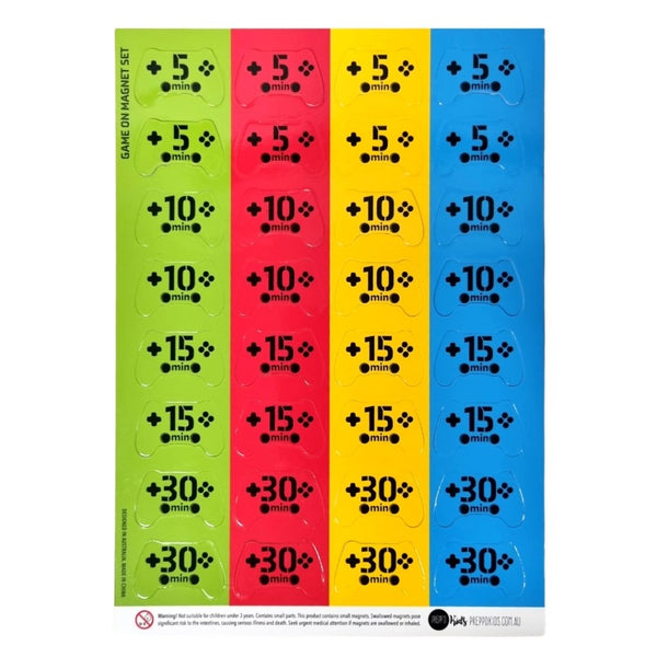 Prepp’d Kids Gaming Reward Chart (A4) ⭐️