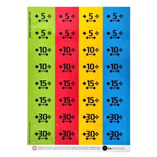 Prepp’d Kids Magnetic/Hanging Game On Chore Chart (A4)
