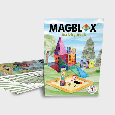 MAGBLOX® Magnetic Tiles | Activity Book