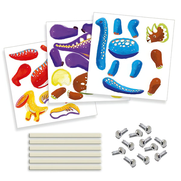 Djeco Dinosaur Puppets Craft Kit ⭐️