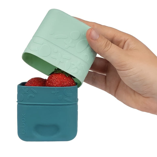 b.box Silicone Snack Cup | Ocean