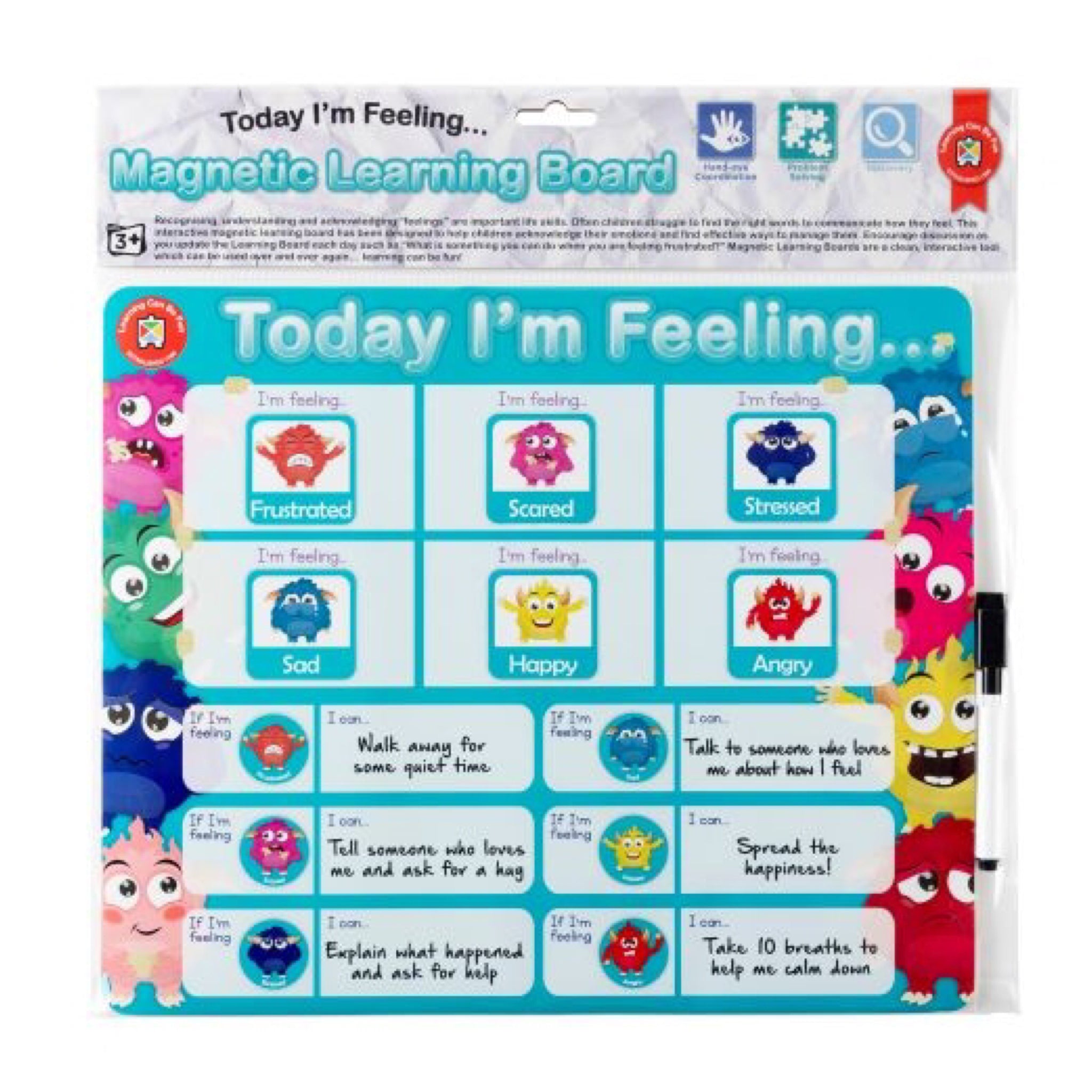 Emotions Magnetic Learning Board