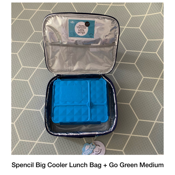 Spencil Big Cooler Lunch Bag | Beach Blooms