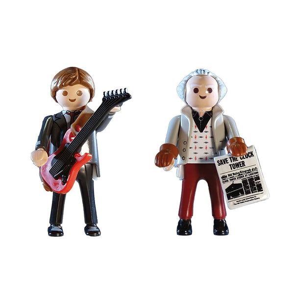 Playmobil Back To The Future Figurines | Marty McFly & Emmett Brown