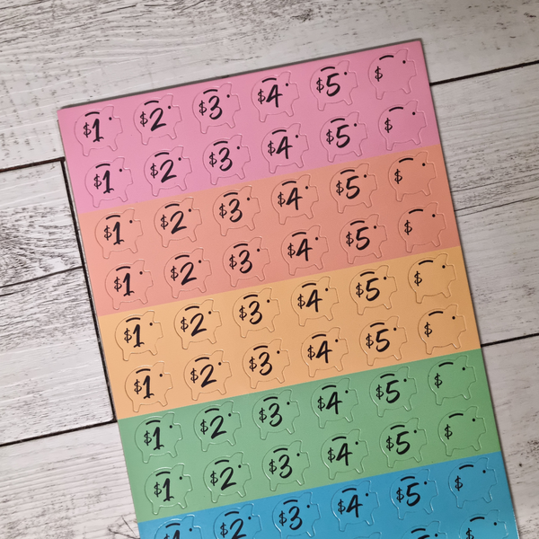 Prepp’d Kids Pocket Money Chart (A4) ⭐️