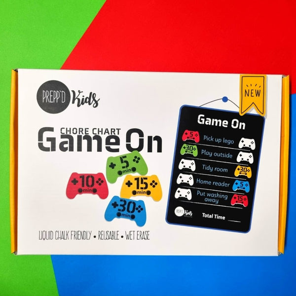 Prepp’d Kids Gaming Reward Chart (A4) ⭐️