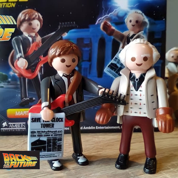 Playmobil Back To The Future Figurines | Marty McFly & Emmett Brown ⭐️
