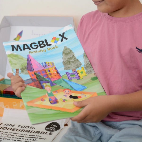 MAGBLOX® Magnetic Tiles | Activity Book ⭐️