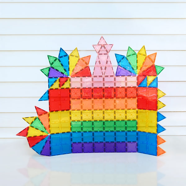 MAGBLOX® Magnetic Tiles | 101 Piece Bright Colours Set