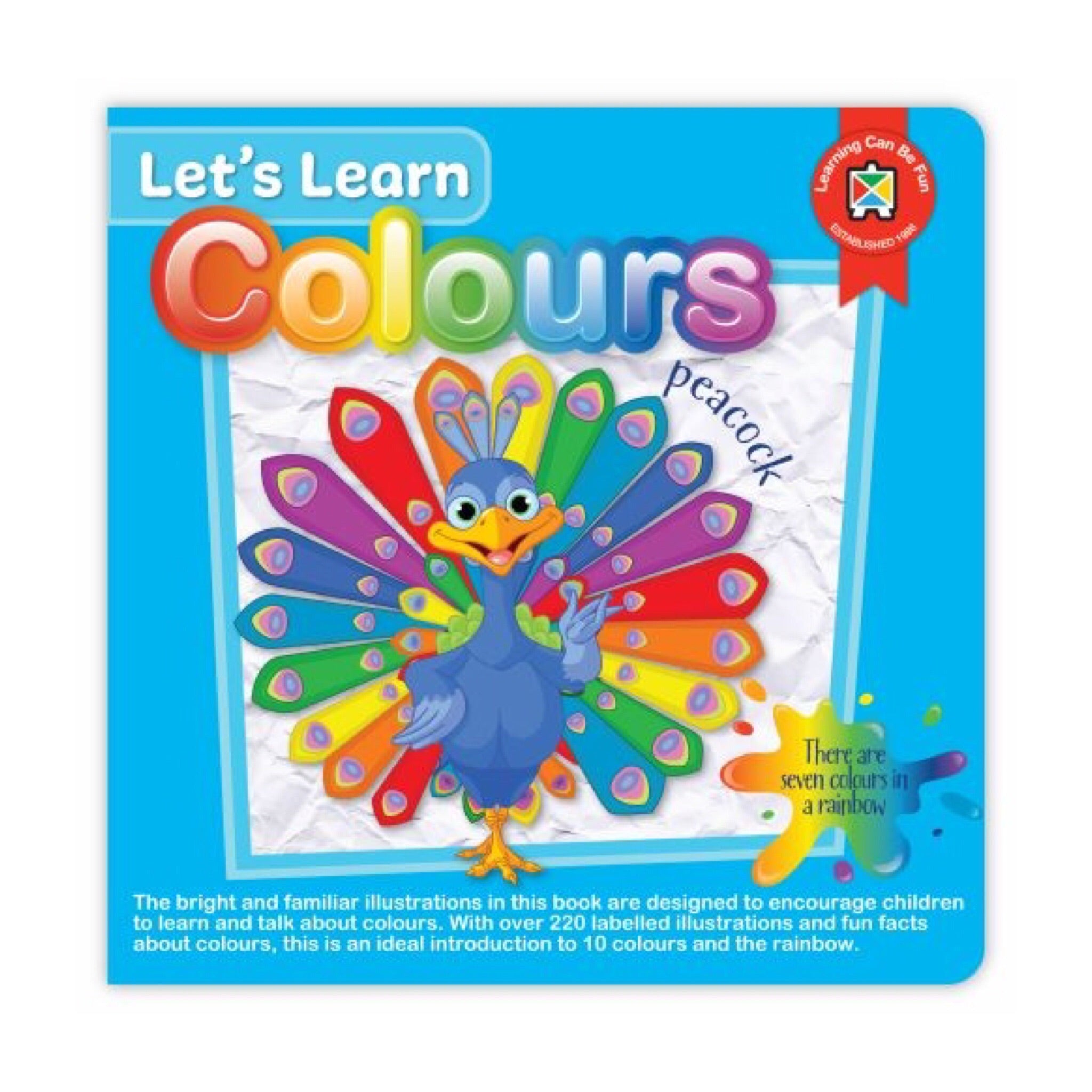 Board Book | Let's Learn Colours (Hardcover)