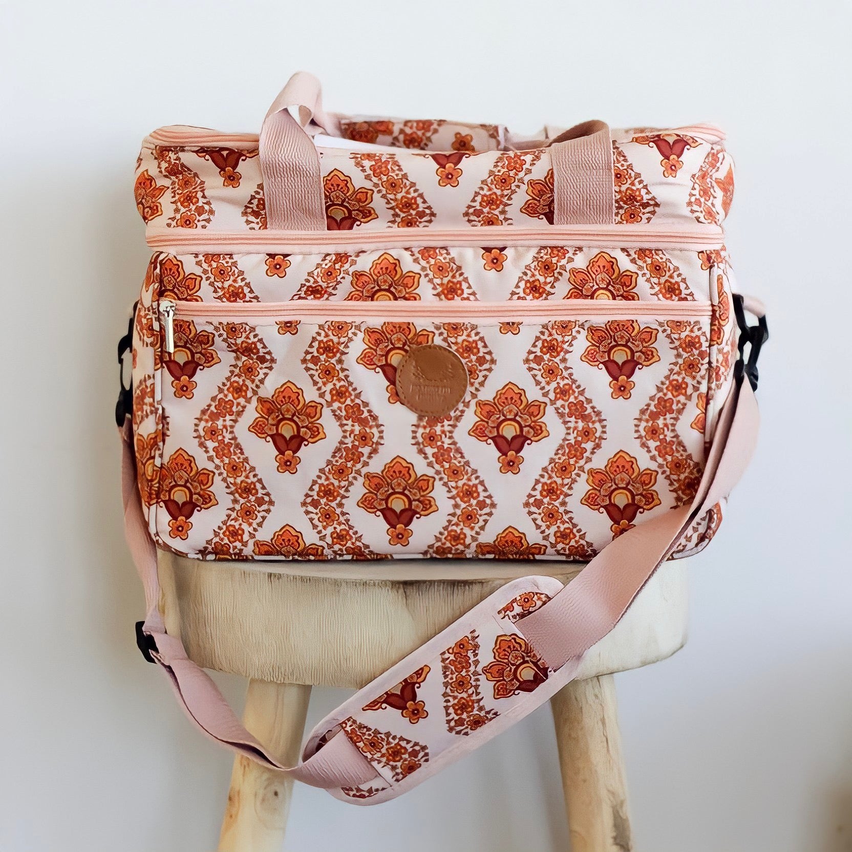 The Young Folk Collective Large Picnic Cooler Bag | Lotus Fleur