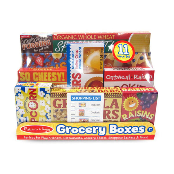 Melissa & Doug Grocery Boxes | Set of 10