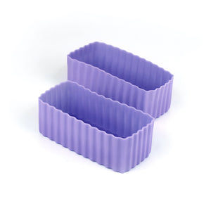 Bento Rectangle Silicone Cups | Purple