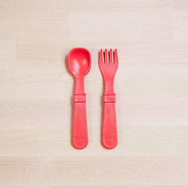 Re-Play Recycled Fork & Spoon Set | 2 pieces