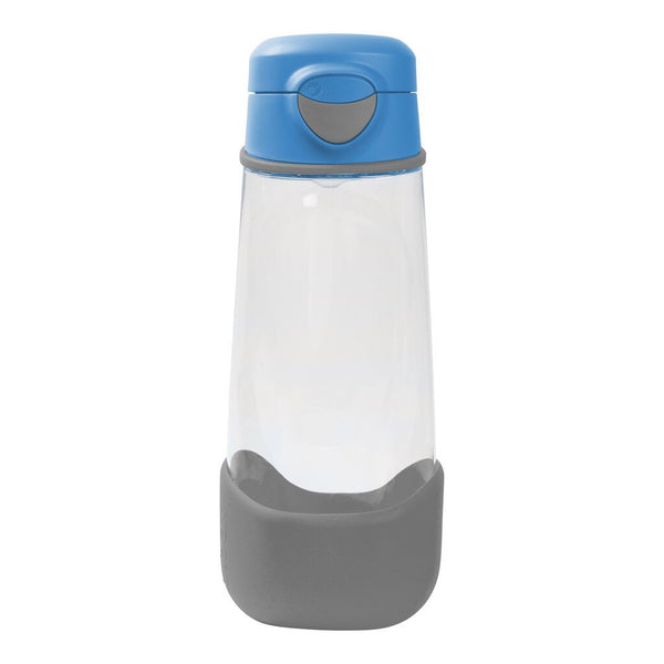 b.box Tritan™ 600ml Sports Spout Drink Bottle | Blue Slate