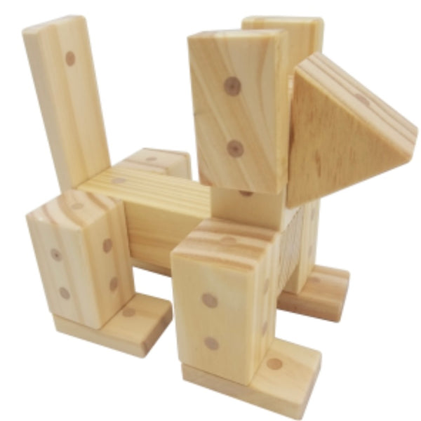 Magnetic Wooden Blocks